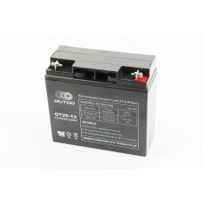 Акумулятор OT20-12 - 12V20Ah (L181*W77*H167mm) для ДБЖ, іграшок та ін., 2022 Акумулятор OT20-12 - 12V20Ah (L181*W77*H167mm) для ДБЖ, іграшок та ін., 2022