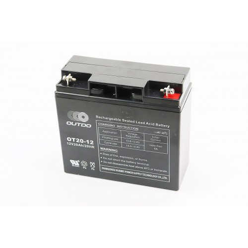 Акумулятор OT20-12 - 12V20Ah (L181*W77*H167mm) для ДБЖ, іграшок та ін., 2022