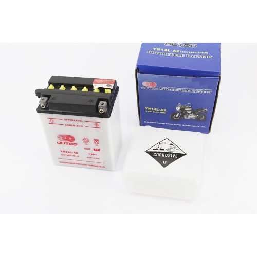 Акумулятор 14Аh YB14L-A2 кислотний (L134*W89*H166mm), 2022