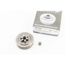 Тарілка зчеплення "зірка" 3/8-6+підшипник Partner-350/351/352/371/372, Husqvarna-235/236/240, OLEO MAC-936-937-940-941, JONSERED-CS2187/ ,POULAN