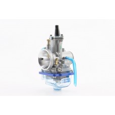 Карбюратор TUNING прозр. піддон PWK 28 (d=28mm) з хутро. заслінкою, (якісна копія)