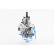 Карбюратор TUNING прозр. піддон PWK 34 (d=34mm) з хутро. заслінкою, (якісна копія)