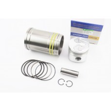 Поршнева R180NM до-кт, поршень 80мм STD (форкамера "Підкова") +гільза +манжети