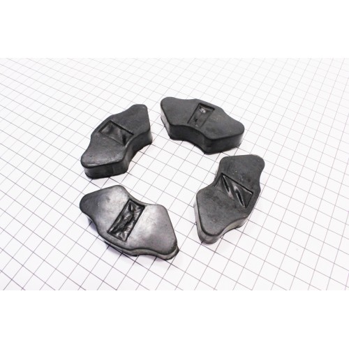 Демпферна гумка заднього литого колеса (к-кт 4шт)