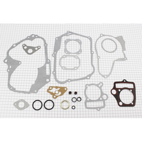 Прокладки двигуна JH-125cc-52,4мм, к-кт 19 деталей