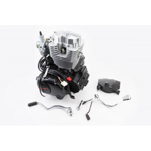 Двигун мотоциклетний у зборі CGB-200cc (164FMLR) + карбюратор