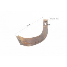 Нож фрезы R175/180N/190N/195NM, GN-4 лев./пр. к-кт 2шт, L=167mm
