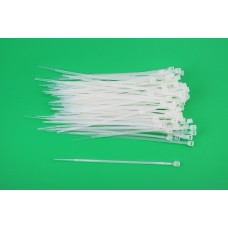 Хомут-стяжка пластик білий 2,5мм*100мм-100шт