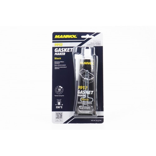 Герметик силіконовий високотемпературний ЧОРНИЙ "Gasket Maker BLACK" 85g