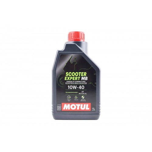 Олія 4T 10W-40 - напівсинтетична скутерна "Scooter Expert MB Technosynthese", 1L