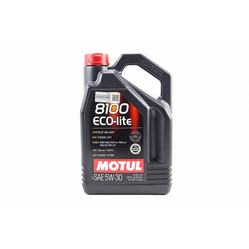 Олія 4T 5W-30 - синтетична універсальна "8100 ECO-lite", 4L