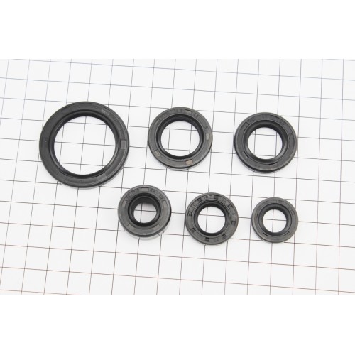 Сальник двигателя к-кт 6шт (30x42x4,5