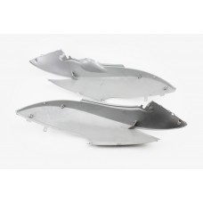 Honda DIO AF-62/68 пластик - верхній бічний лев+прав до-кт 2шт, СІРИЙ