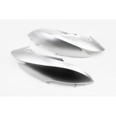 Honda DIO AF-62/68 пластик - верхній бічний лев+прав до-кт 2шт, СІРИЙ