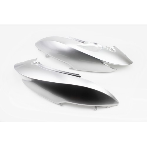 Honda DIO AF-62/68 пластик - верхній бічний лев+прав до-кт 2шт, СІРИЙ