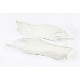 Yamaha JOG SA-36J/39J пластик - верхній бічний лев+прав до-кт 2шт, СІРИЙ