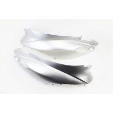 Yamaha JOG SA-36J/39J пластик - верхній бічний лев+прав до-кт 2шт, СІРИЙ