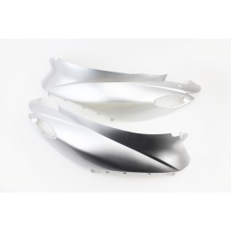 Yamaha JOG SA-36J/39J пластик - верхній бічний лев+прав до-кт 2шт, СІРИЙ