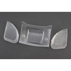 Yamaha JOG POCHE SA-01/08 "скло" - стопа, прозоре + поворотів, прозорі к-кт 3шт
