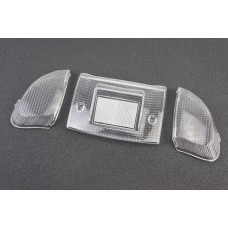 Yamaha JOG POCHE SA-01/08 "скло" - стопа, прозоре + поворотів, прозорі к-кт 3шт