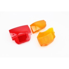 Yamaha JOG APRIO "скло" - стопа, червоне + поворотів, жовті к-кт 3шт