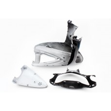 Honda DIO AF-62 пластик - до-кт фарбовані 7 деталей, ЧОРНИЙ