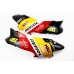 Honda DIO AF-34 пластик - к-кт крашеные 5 деталей, TUNING