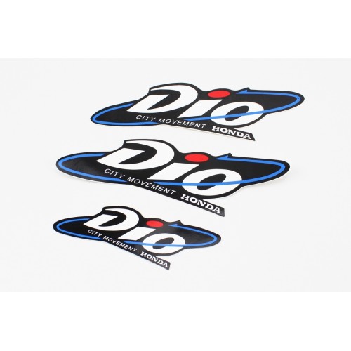 Наклейка "DIO" 3шт 1159 (18х5,5см)