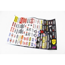 Наклейки набір 106шт "MOTORSPORT" 5758 (33х48см)