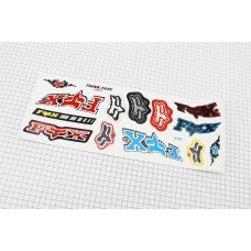 Наклейки набір 14шт "FOX" 3197 (41х15,5см)