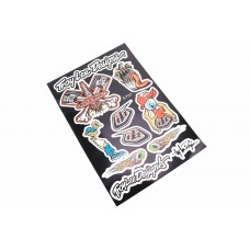 Наклейки набір 10шт "TROY LEE DESIGNS" 5757 (33х22,5см)