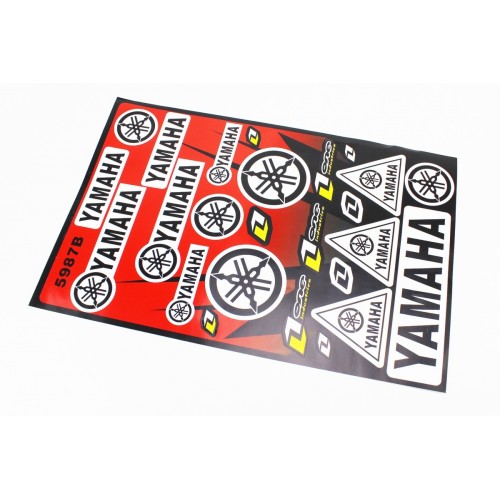 Наклейки набір 25шт "YAMAHA" 5987В (43х28см)