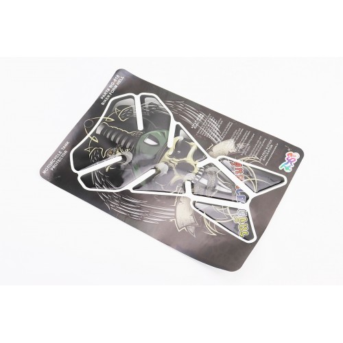 Наклейка захисна на бак паливний "ЧЕРЕП" NG-018