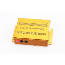 АУДІО-блок (Bluetooth, МРЗ-USB/SD, FM-радіо, пультДУ, сигналізація) + колонки 2шт (чорні)