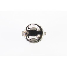 Лампа фари H6 BA20D 12V 35/35W "super" синя "свічка"