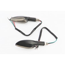 Поворот діодний на гнучкій ніжці + стоп сигнал/габарит LED ЧОВНИК, 2шт