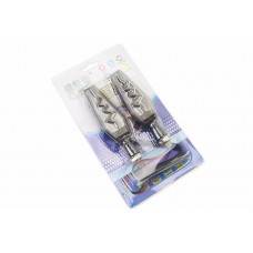 Поворот діодний на гнучкій ніжці + стоп сигнал/габарит LED ЧОЛОВІК тип 1"секвентальний", 2шт