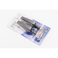 Поворот діодний на гнучкій ніжці + габарит білий LED човник тип 2 "секвентальний", 2шт