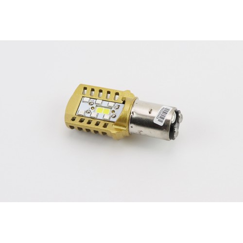 Лампа фари діодна BA20D - LED-2 (жовта)