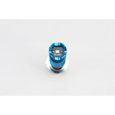 Лампа фари діодна P15D-25-1 - LED-2+1 синє підсвічування (синє)