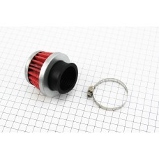 Фільтр повітряний нульовий 38мм прямий "конус", низький