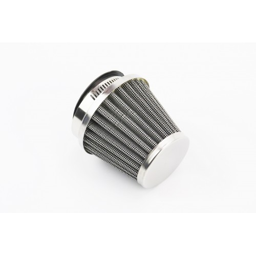 Фільтр повітряний нульовий 45мм прямий "конус" сталевий