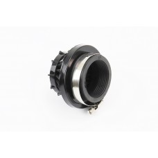 Фільтр повітряний нульовий 42мм прямий "конус" чорний (малий)