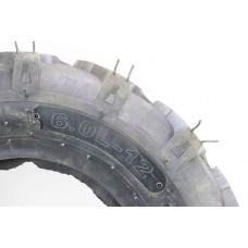 Шина на мотоблок 5,00-12 (напис 6,00L-12) 12PR з камерою "насічка" (NEW)
