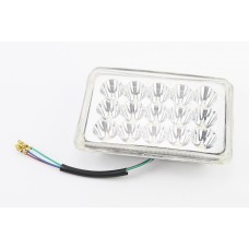 Фари квадратна передня частина 15-LED, 165*105мм, TUNING