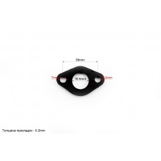 Прокладка патрубка карбюратора Honda DIO AF18/27 (пластмасс) d-16,5mm