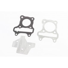 Прокладки поршневой Suzuki LETS 4T50сс-39мм, к-кт 3 детали (метал), Тайвань
