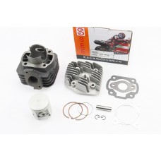 Цилиндр к-кт (цпг) Yamaha JOG 3KJ 80сс-47мм (палец 10мм) + головка цилиндра (AXIS