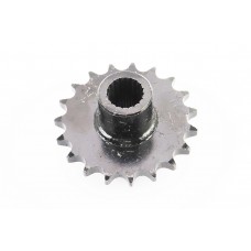 Звезда приводная задняя шлицевая 428-19T (втулка d=20mm, L=48mm)