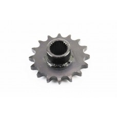 Звезда приводная задняя шлицевая 530-16T (втулка d=25mm, L=32mm)